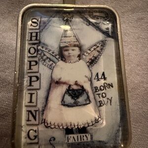 Shopping Fairy Pendant